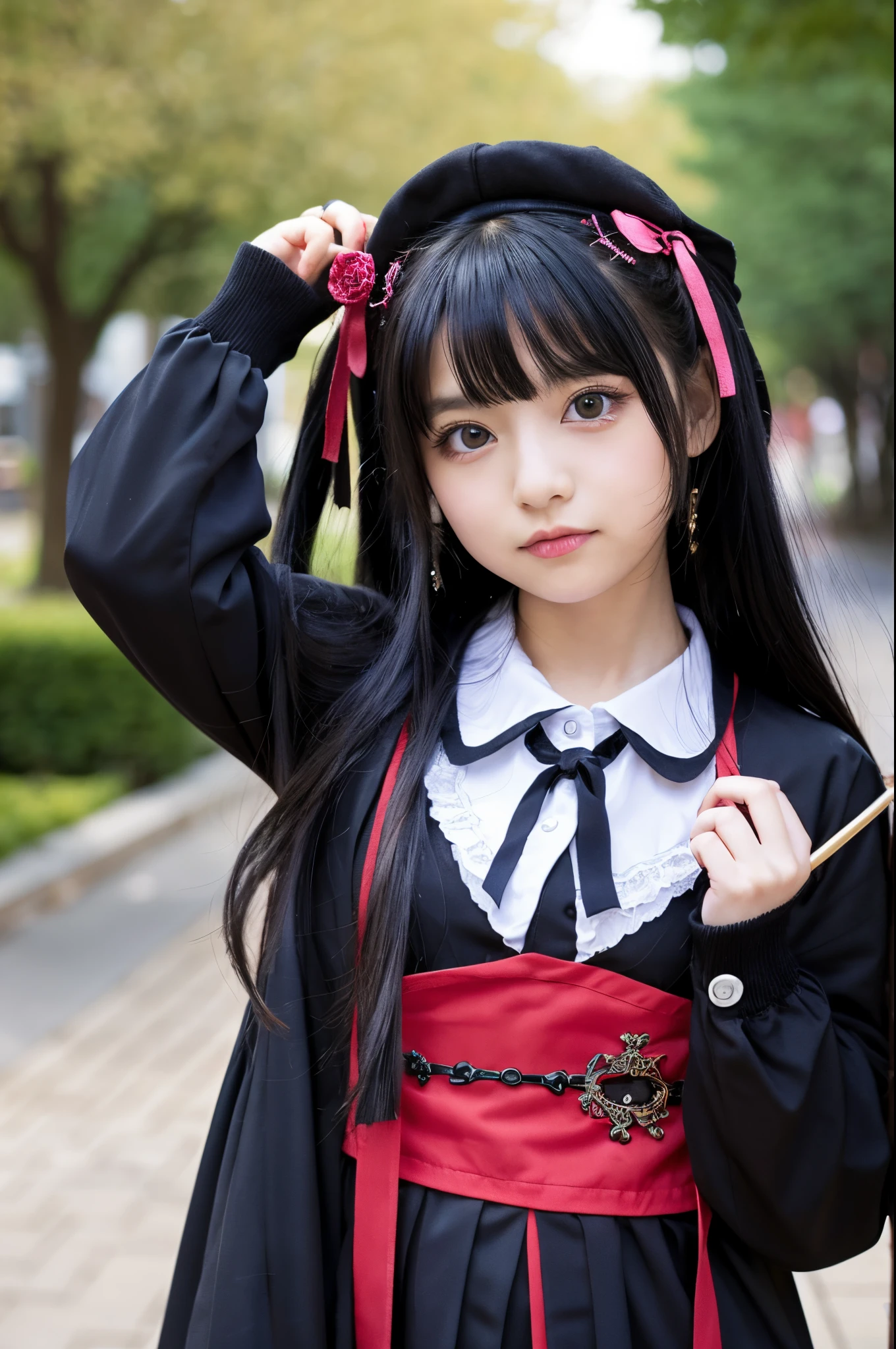 japanes、Cute College Girl、Goth Fashion