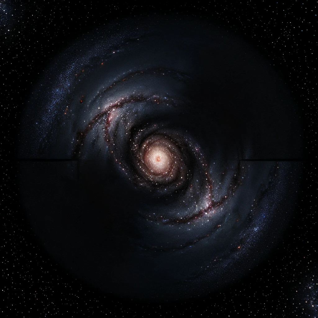 entity with galaxy background