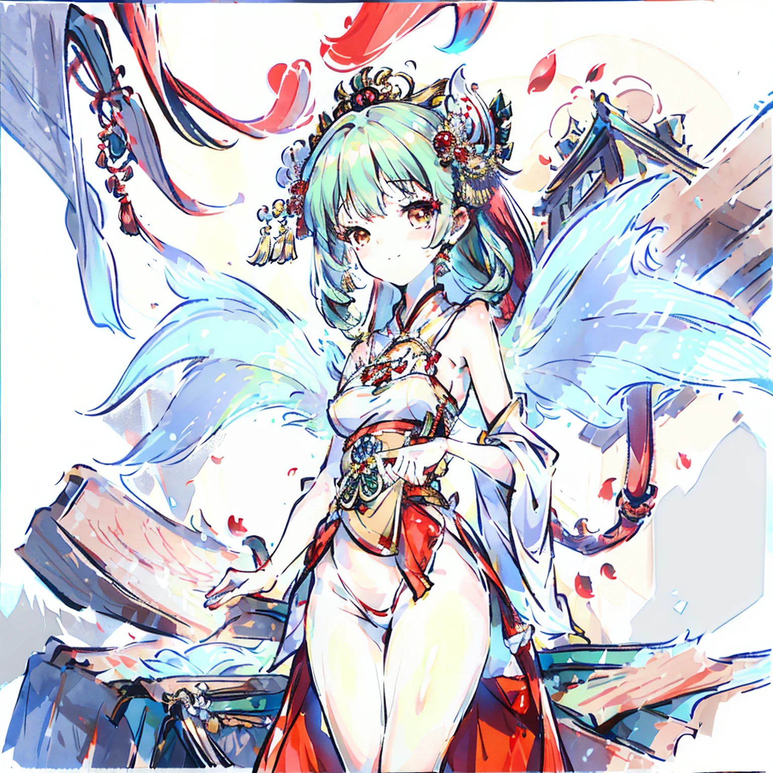 great for me,Handsome,navel red,Lower bust, 校服, Classroom, bookbag, llight rays, Glow, upper legs, 鎖骨, Willow waist, (tmasterpiece)pull him。Raised sexy。Lace suspenders。Wear less clothing,20。"(((Best quality))),(((ultra - detailed))),(((tmasterpiece))),lamplight, 1 Sister, lace underwear big breasts, Smile shyly"Whole body diagram