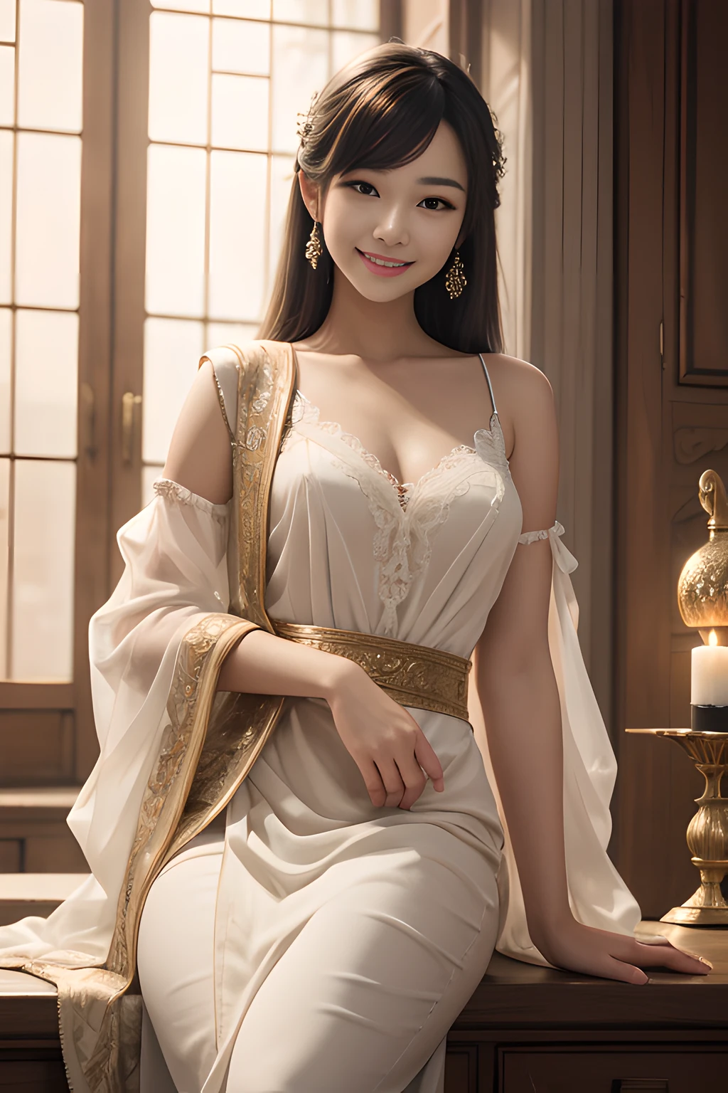 Best Quality, masutepiece, hight resolution, Detailed,
(anthro, jasmine), Smile,
extremely delicate and beautiful,