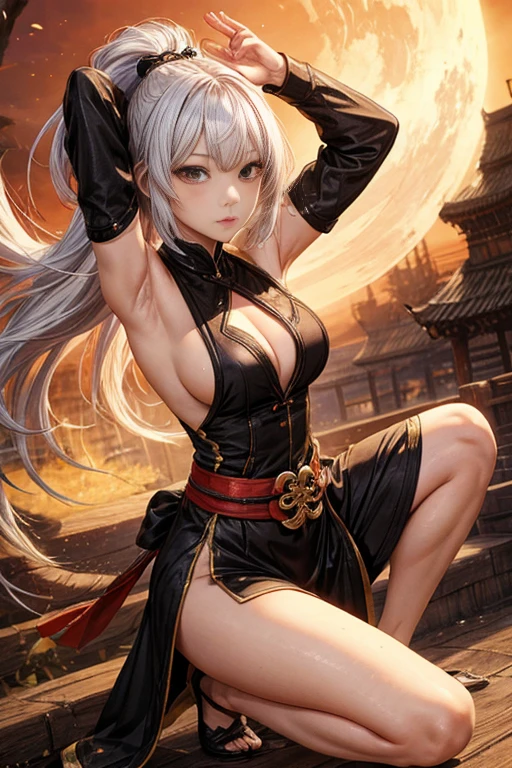Kung FU girl Blade and soul sexy pose