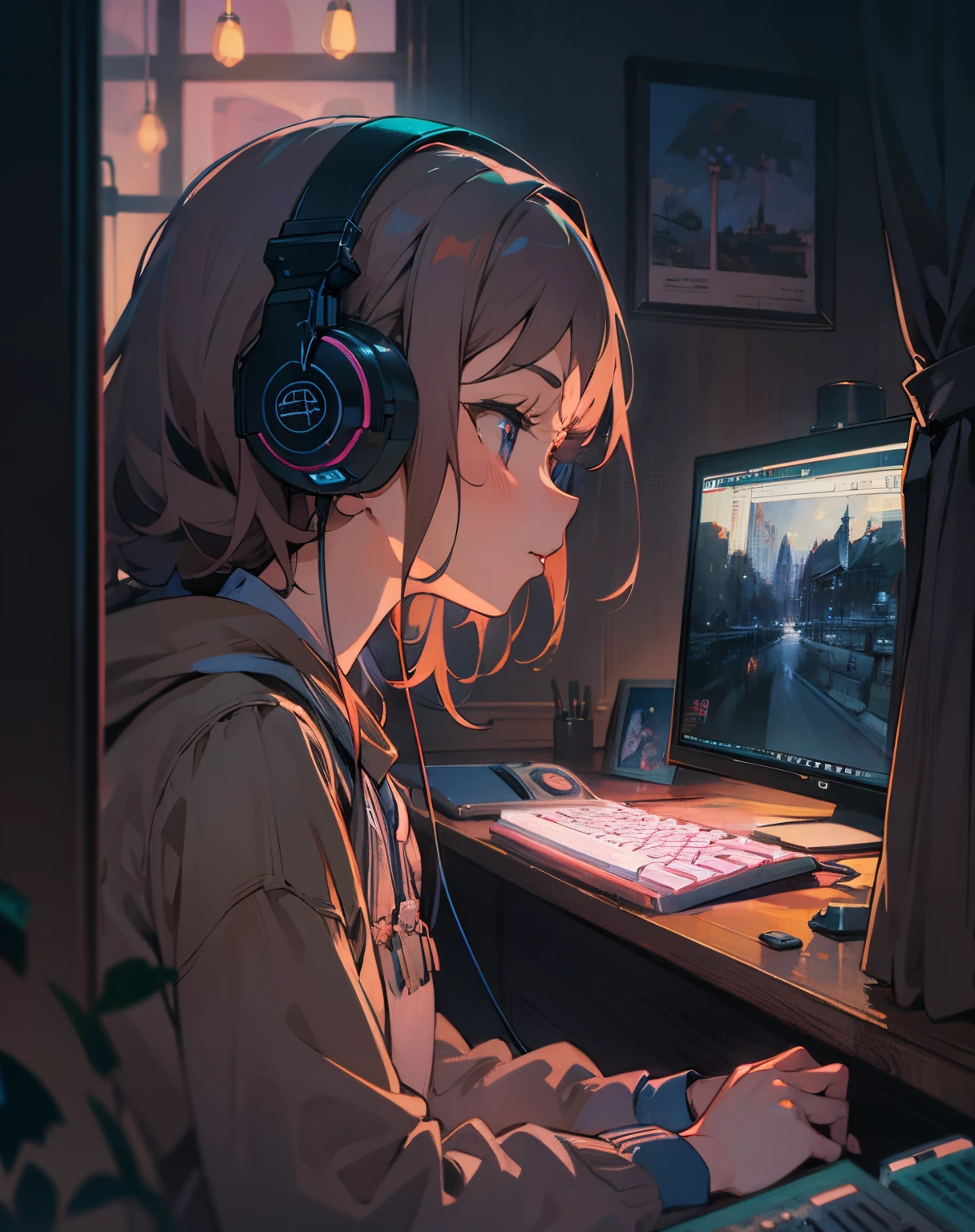 gameing keyboard with led lights