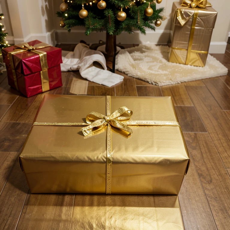 A man once punished his 5-year-old daughter for taking money to buy something. A roll of gold gift wrapping paper, which is expensive Meanwhile, finances at home were tight and he became upset again when his daughter wrapped gift boxes with expensive gold paper just to decorate them under the Christmas tree.