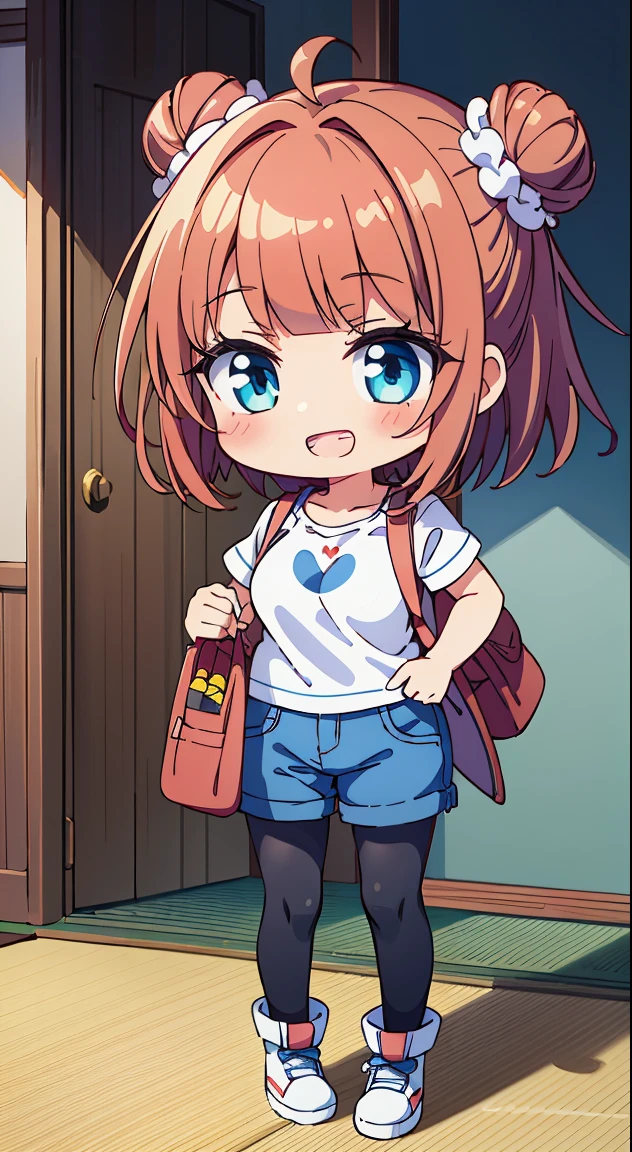 (masterpiece, Best Quality, Perfect Anatomy, High quality:1.4), (Cute illustration:1,2),(Absurd realistic structure details),(High resolution complex and detailed text quality),(High-resolution microstructure,High poly 3 boobs D rendering correction),Methods of geometry,Careful explanatory anatomy,
BREAK,
(7 girl), 1 beautiful girl, (Cute:1.5), (Chibi: 0.8), (kawaii: 1.5), (Lori: 1.5), (17 years REAK(Red hair, short-hair,2 hair buns,Blunt bangs:1.4),(:D,grin:1.3),break,{Heterochromia,blue eyes,green eyes, Eye Highlights,The first hyperfine stars:1.5},Star eyes silhouette thick eyelashes, Double eyelids:1.8),(de pele branca),BREAK,Clear skin,Beautiful skin, ,(best quality face),(Top quality glowing eyes),(The best smile,:D:1.45) , BREAK,Panda's playful casual,(chibi,full body:1.6),
Cozy panda print sweater with cute design,
A-line denim skirt that gives a playful and casual look,
Panda motif tights or knee-high socks,
An even cuter beanie hat with panda ears,
Furry boots or sneakers with panda face detail,
Accessories such as panda pendants,
Sweet makeup with rosy cheeks.
Nail art in the shape of a panda in neutral or pastel base,
A playful panda-themed backpack or tote,
BREAK,(morning), inside in room,A room in a dilapidated apartment,Tatami mats,window,Chabudai,unit bath door,entranceway,scattered diapers,naked girl poster,coke,on back, tusk, Open mouth, Looking away,depth of fields,
BREAK,wakame,wakame,wakame,(Cowboy Shot:1.4),
BREAK,(Blurry background:1.3),(absurderes, hight resolution, Super Detail Art),cel shading,Clear Color, Lonely optical effect, Beautiful pictures, Bright glow, mystic atmosphere,(Close-up of girl:1.1), Mystical light particle effect,manga influence, clean line drawings,