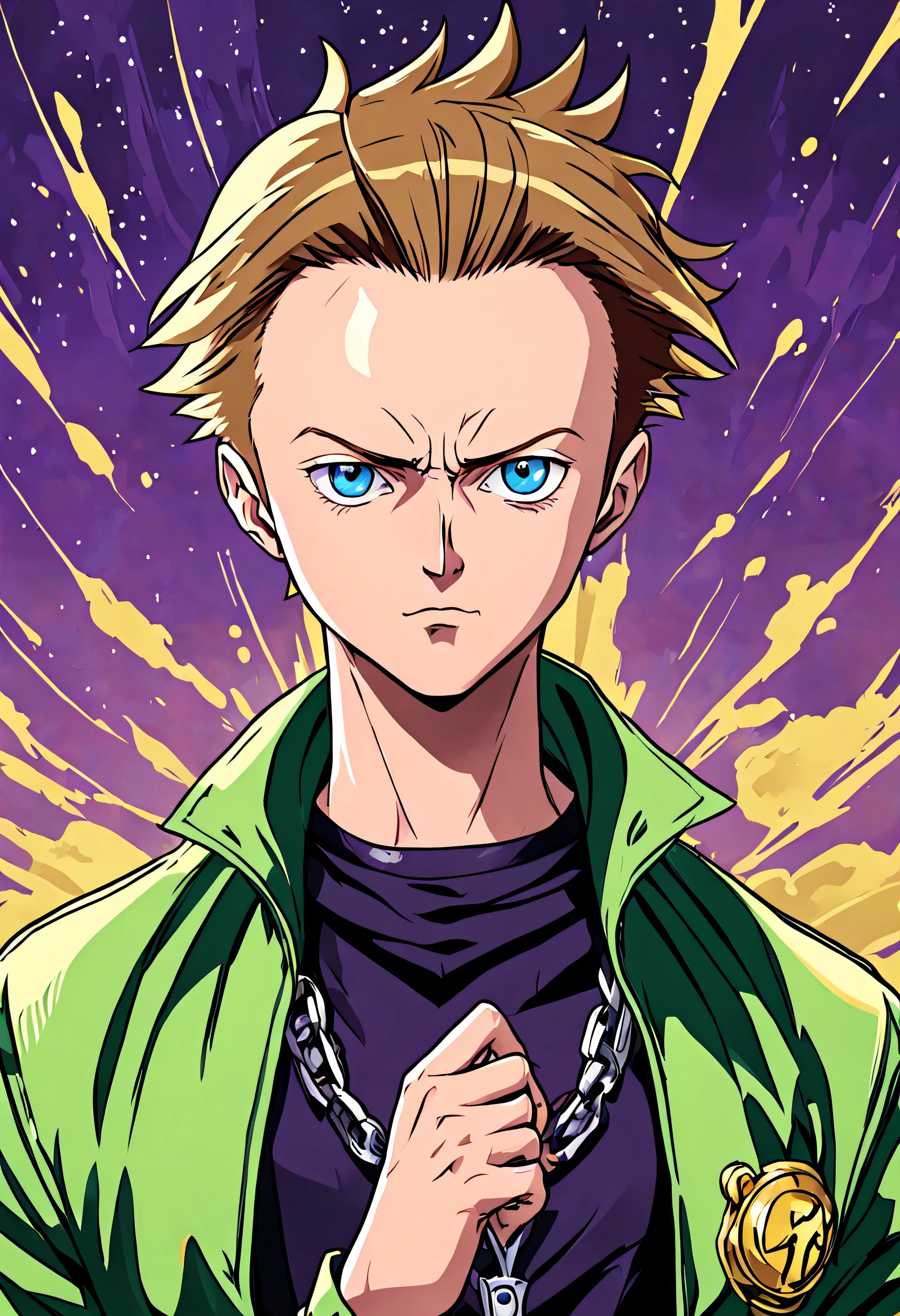 Jesse Pinkman, JoJo's Bizarre Adventure anime style