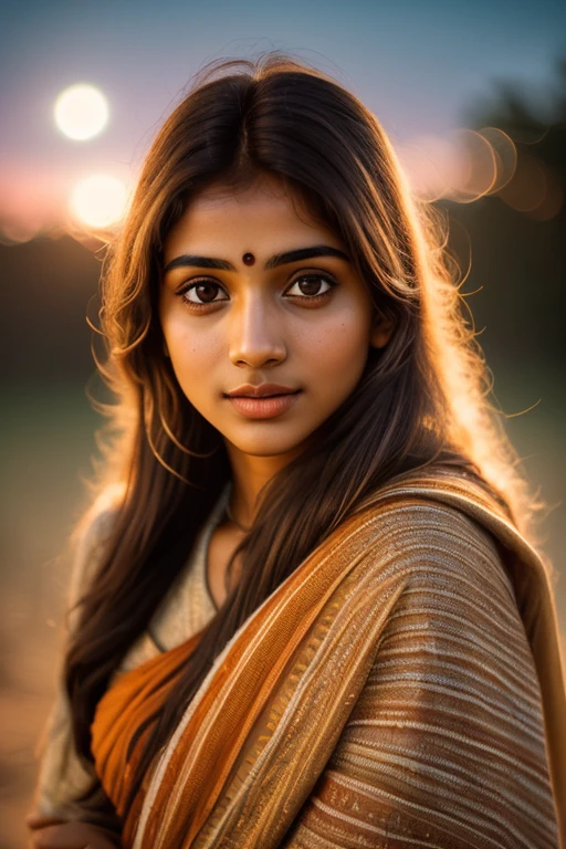 young Indian girl, fair complection, 23-year-old, green background, beaches village backgound ultra hd photo, happy , seductive looks, woman((, masterpiece, best quality, ultra-detailed,outdoors, (night), nature,, clear sky, analog style (look at viewer:1.2) (skin texture) (film grain:1.3), (warm hue, warm tone) 400 camera f1.6 lens rich colors hyper realistic lifelike texture