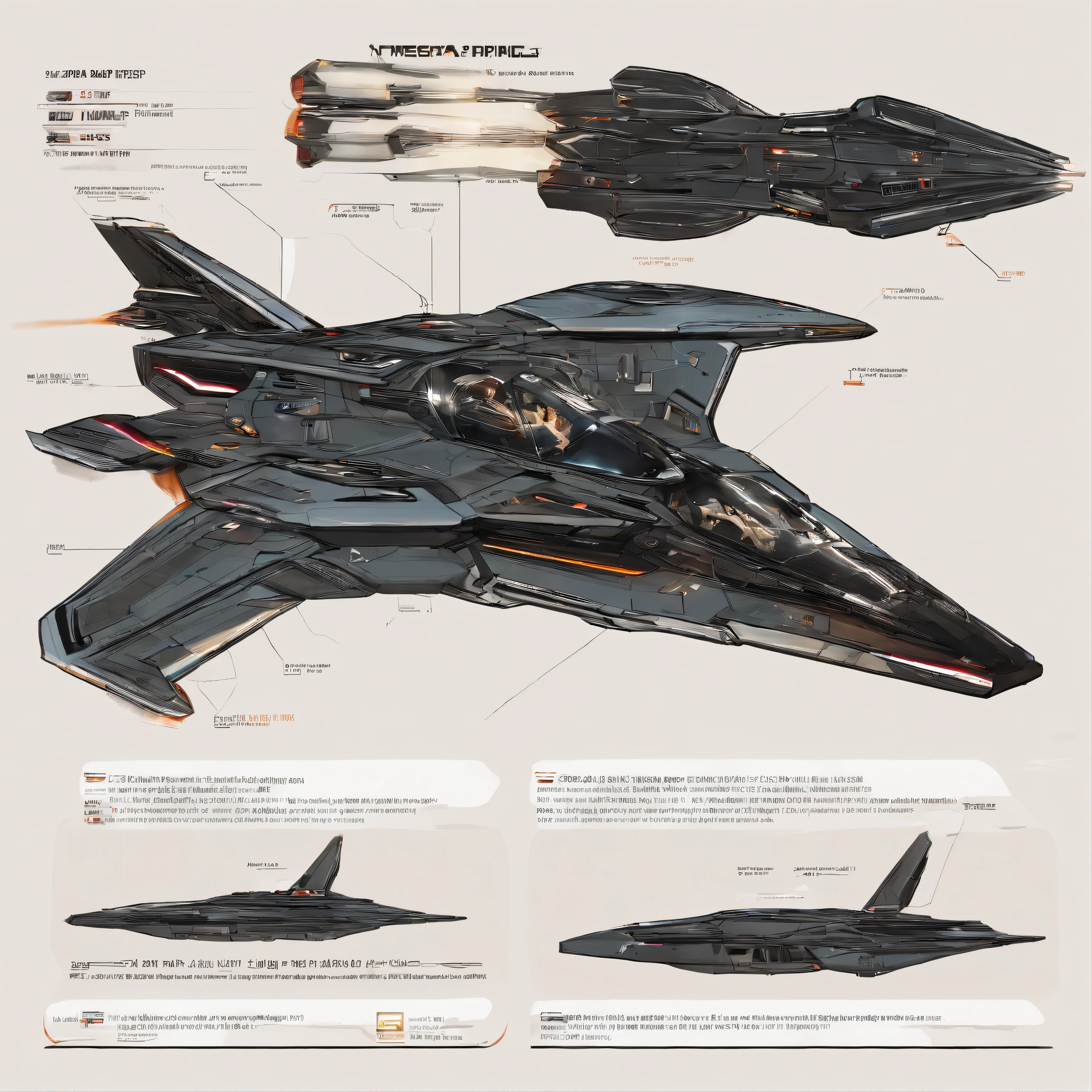 Sci-fi orbital plane, futuristic fighter orbital aircraft, hyperrealistic work of art, with sophisticated advanced technologies. futuristic orbital fighter plane with many parts, Bright Light Capture, flying machines, Crossing the sky. combat fighter orbital aircraft, space fighter, orbital plane, Beighton Empire, 8K resolution, higly detailed, Photorealistic Beighton Empire Space Fighter, multi-purpose spacecraft, designed for combat operations in space and atmosphere, used to destroy enemy ships, satellites and ground objects. Advantages of a space fighter over other spacecraft, has high speed and maneuverability, which allows him to effectively attack enemy targets, The shuttle's space fighter has powerful weapons to hit targets at long ranges. Battle Shuttles - The Beighton Empire's space fighters are an important element of its military power... They are used to protect the empire from external threats and conduct offensive operations.. Technical characteristics of the Beighton Empire space combat fighter, wingspan: 12,56 m, Aircraft length: 18,90 m, Aircraft height: 5,09 m, Wing area: 78,04 m², fart: 200000 km/h Flight range: 1,000,000 kilometers Armament: Rocket launchers, arma, crew: 2 People, two separate cabins - cockpit, two cabins one behind the other, Using the Beighton Empire Battle Shuttle, Beighton Empire Battle Shuttles can be used for the following purposes:: Destroying enemy ships and satellites, Attack of ground targets, Ground support, Recognition, The Beighton Empire's battle shuttles played an important role in several major battles.., including Beighton Empire'War of Independence and War of the Alliances.