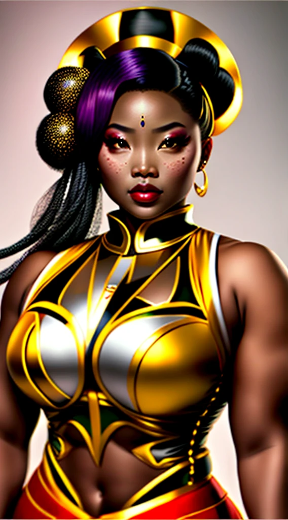 Afric Chun-Li, curvy model