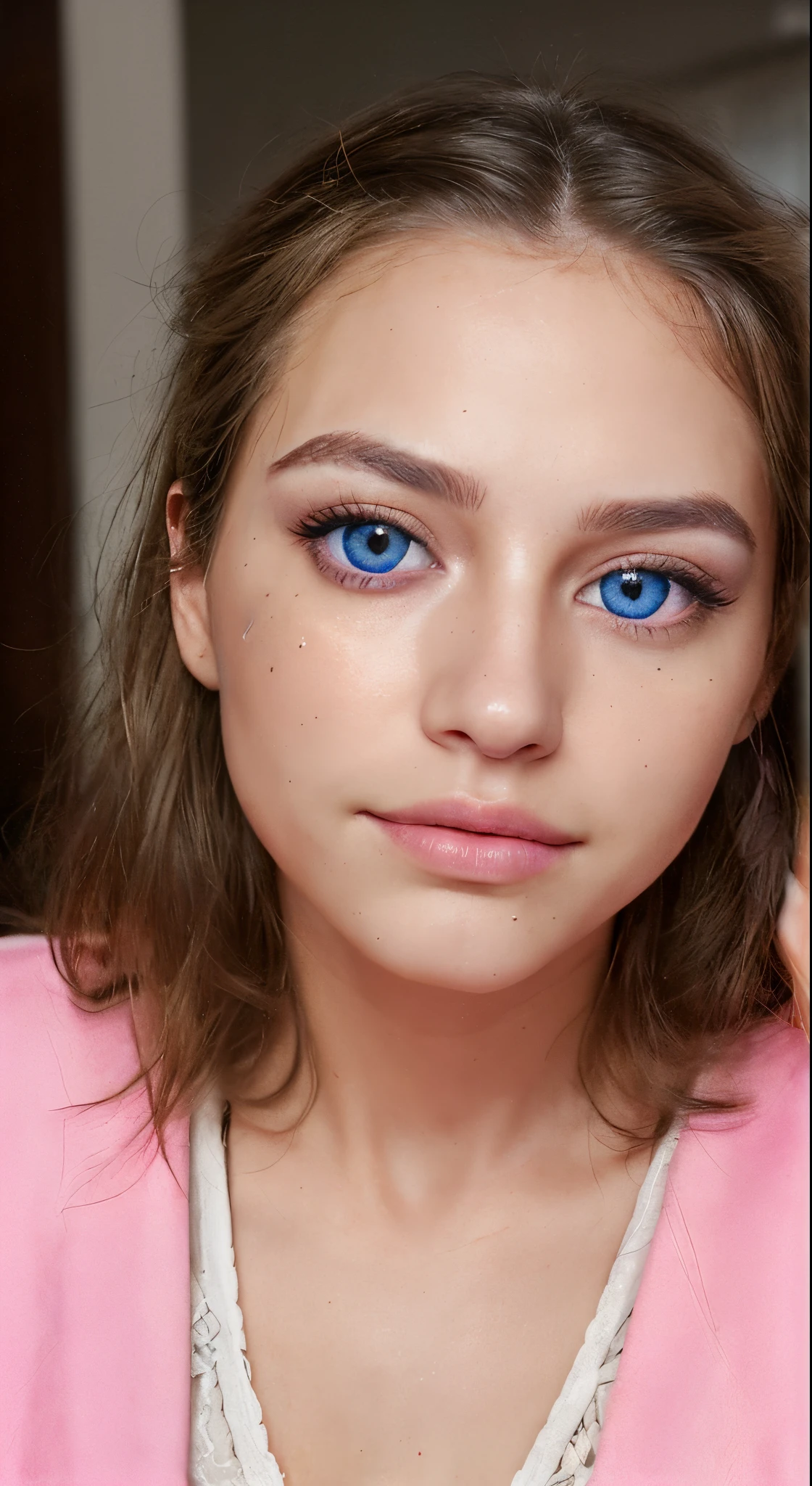 very detailed eyes, remove the other discolorations