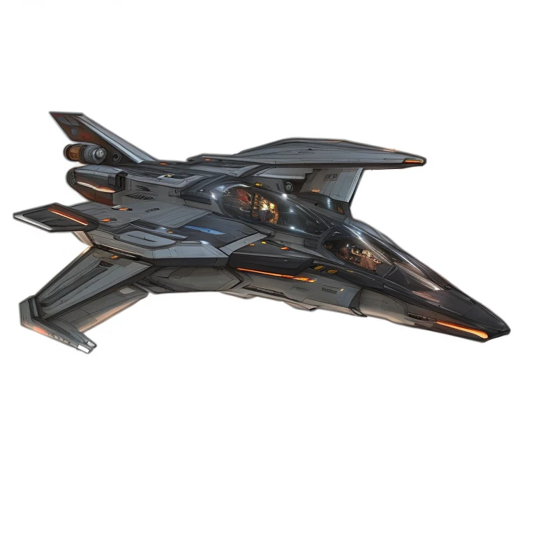 there is a plane, who flies in the air, Valkyrie Fighter, Concept art of the spaceship, sleek interceptor profile, Sci-fi spaceship in battle, Concept art HD, Концепт-арт Star Citizen, Concept -art Lockheed, CONCEPT ART-N 640, expert high detail concept art, Star Citizen Digital Art, Dark ( a space ship ), scifi spaceship, scifi spaceship