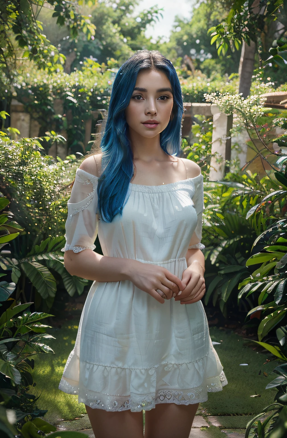 pelaje azul intenso