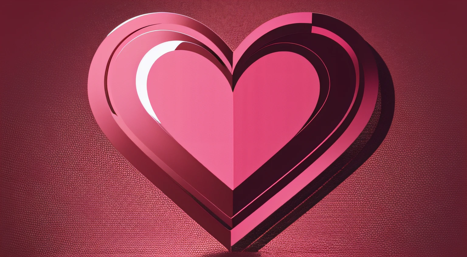 Vector pink & red Valentines Days hearts background
