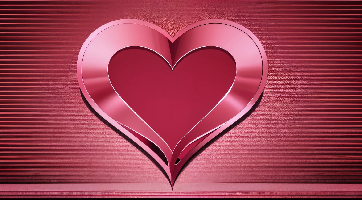 Vector pink & red Valentines Days hearts background