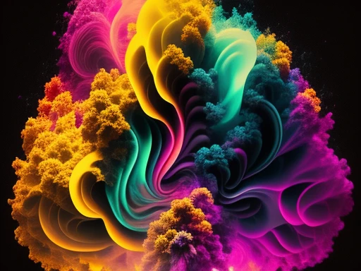 Un primer plano de un humo colorido se vierte sobre un fondo negro, humo de color fluido, humo colorido, Humo multicolor, humo coloreado, humo de colores brillantes, acid-colored smoke, Humo de color, humo de arco iris, Background of psychedelic smoke, Humo colorido en el fondo, humo espeso y colorido, Humo giratorio colores radiantes, nubes de humo de colores, humo arremolinado, Arte del humo fluido
