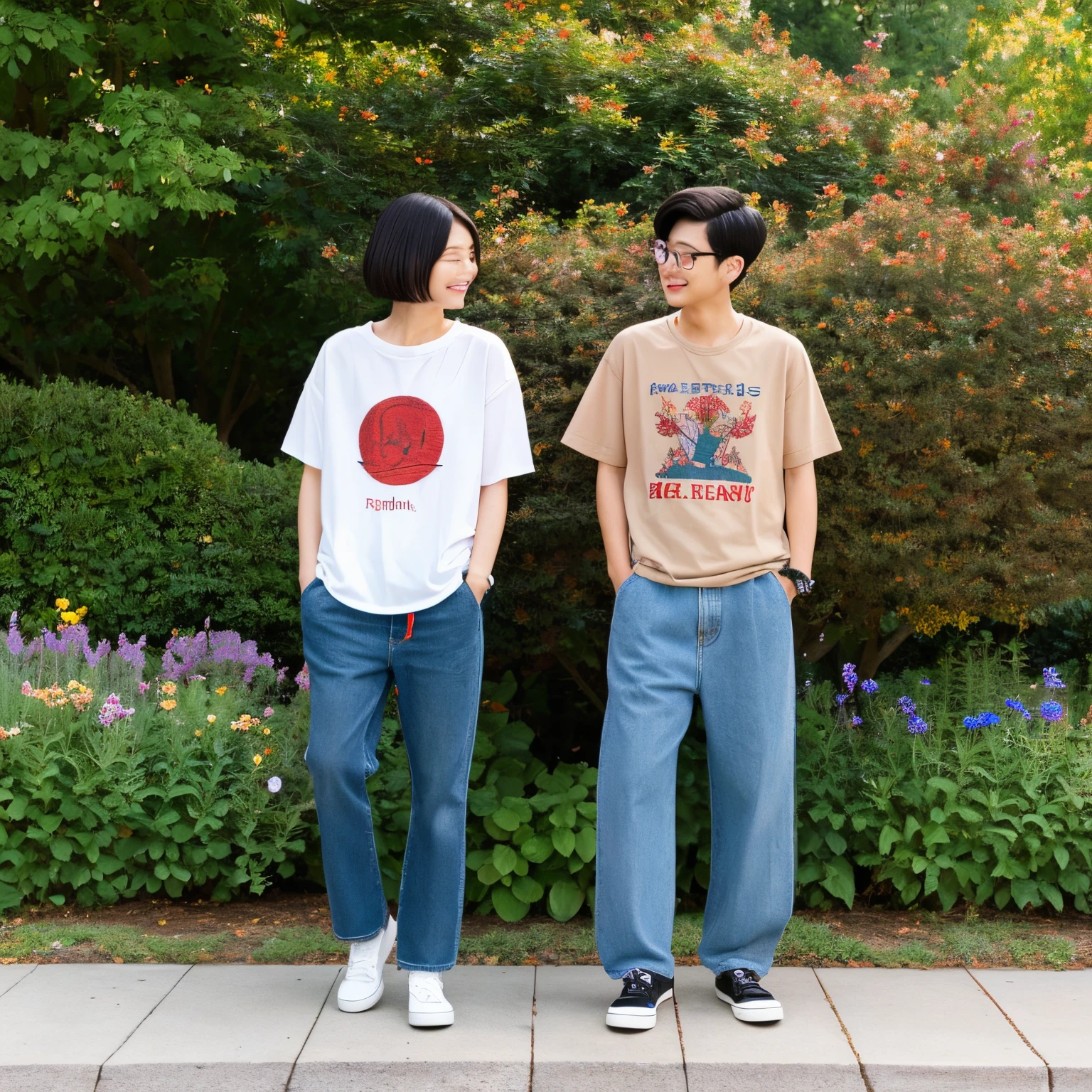 Fashion that mixes American and Japanese styles