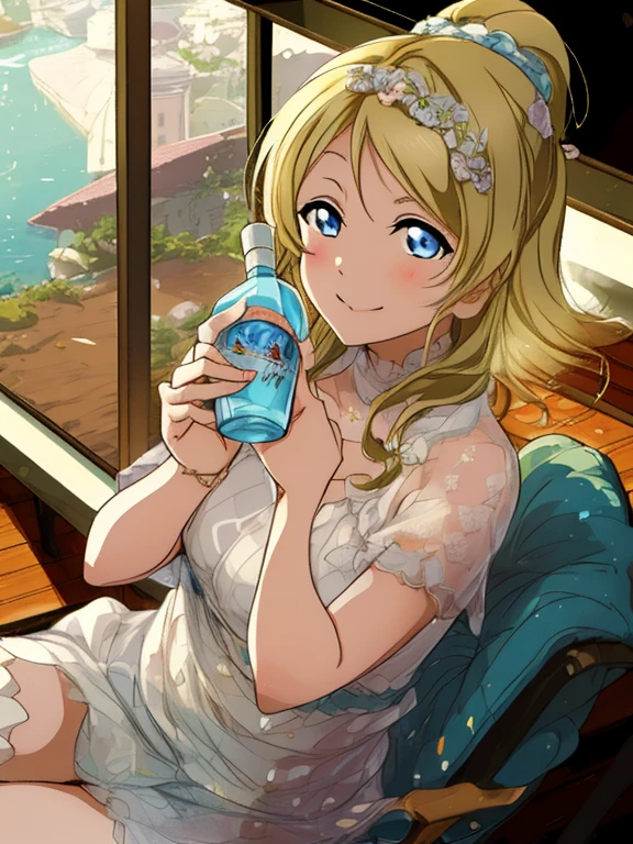 top-quality、Shot from the right side、　nude model nude　Fucking　　　Erotic Anime 　Full limbs、complete fingers、One beautiful woman、 super gigantic breast　Nipples are erect.　Have 　the areola is large、Has pubic hair、fullnude、Drinking alcohol、Very drunk、Very drunken look、18 year old girl、Private open-air bath overlooking the sea、