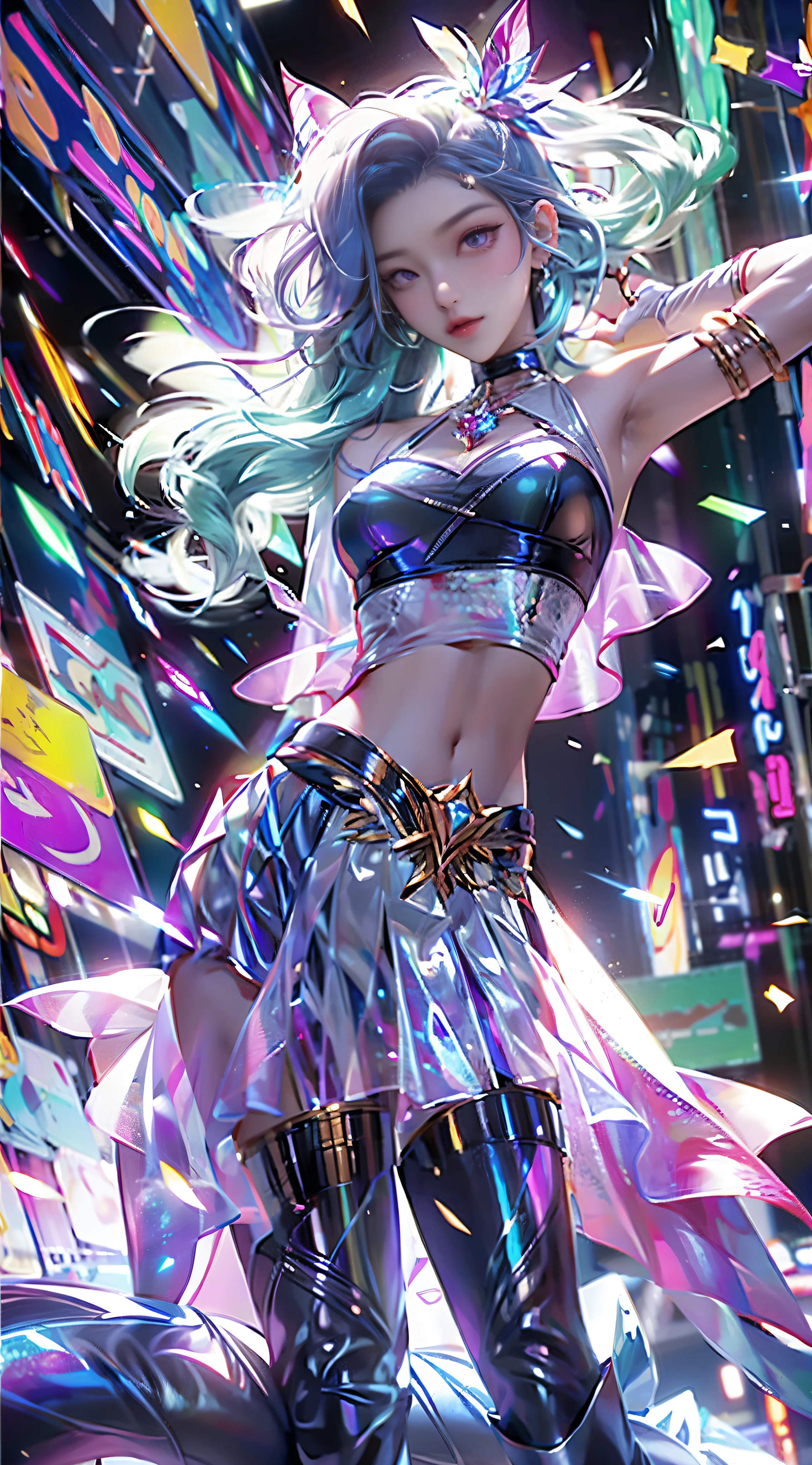 hot girl, dancer, White skin, abdomen, Bulging abdomen, Pregnant, belly button, Super huge abdomen, Giant abdomen, Focus on the abdomen, Huge abdomen, High raised abdomen, Exaggerated abdomen, Demon Wings, bikini, transparent, charming smile, 2K, CG, high quality, intricate details, Super detailed, Inside the castle, Spooky feeling, magic, Black series, Gothic, mysterious atmosphere