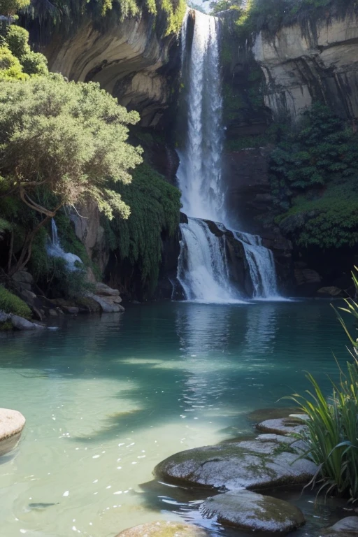 Generate a document background without portraits about water conservation