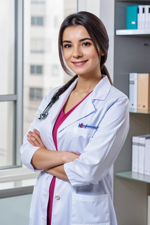 Dr. Sofia is an experienced and dedicated doctor, whose presence radiates confidence and calm. With gray hair elegantly pulled back, she has attentive eyes that convey wisdom accumulated over years of medical practice. Her posture is firm but welcoming, reflecting the confidence that comes from her vast experience in the field of medicine.

Dressed in her impeccable white coat, she carries with her an aura of serenity and empathy. Every line on her face tells a story of countless consultations, accurate diagnoses and moments of relief for her patients. Her gentle smile conveys compassion and comfort, being a source of tranquility for those who seek her care.

Dr. Sofia's voice is soft but firm, carrying the authority of someone who deeply knows her area of expertise. Her commitment to her patients' well-being is evident in every interaction, as she is dedicated to not only healing, but also educating and offering support throughout the treatment process.

In addition to her clinical expertise, Dr. Sofia is known for her impeccable ethics and her unwavering commitment to medical excellence. Her experience is a beacon to colleagues and a comfort to patients, knowing they are in capable, compassionate hands.