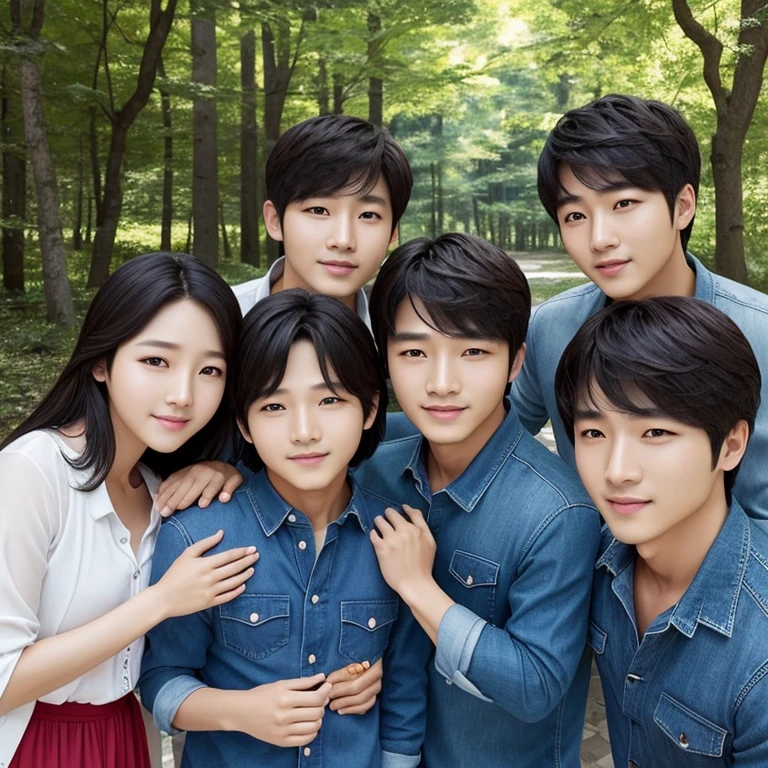 Cha Eun Woo似、Flickers、1 、ultra-high-resolution、super altamente detalhado、Realistic、Foto RAW、Profundidade do assunto、