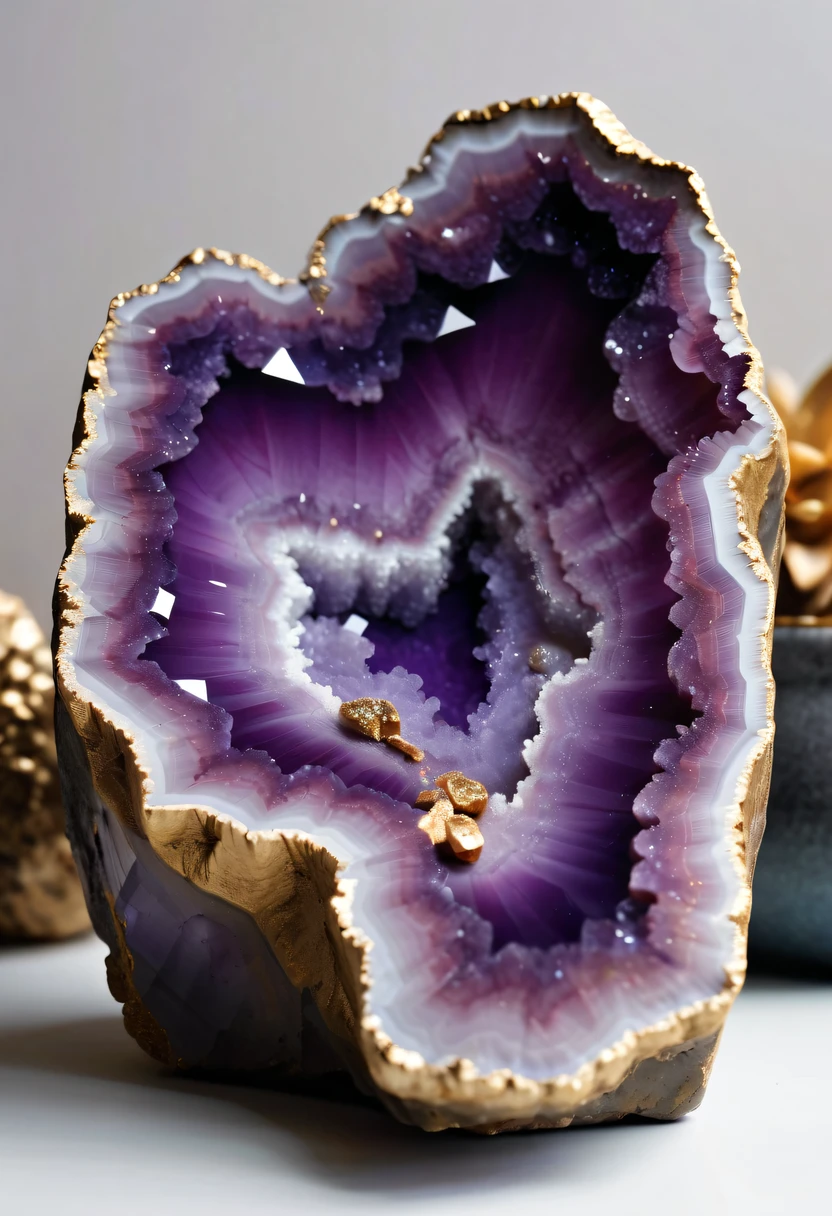 Amethyst geode, amazing amethyst geode, geode, Druze Geode, Amethyst, desktop accessories，Weird Mineral Art，