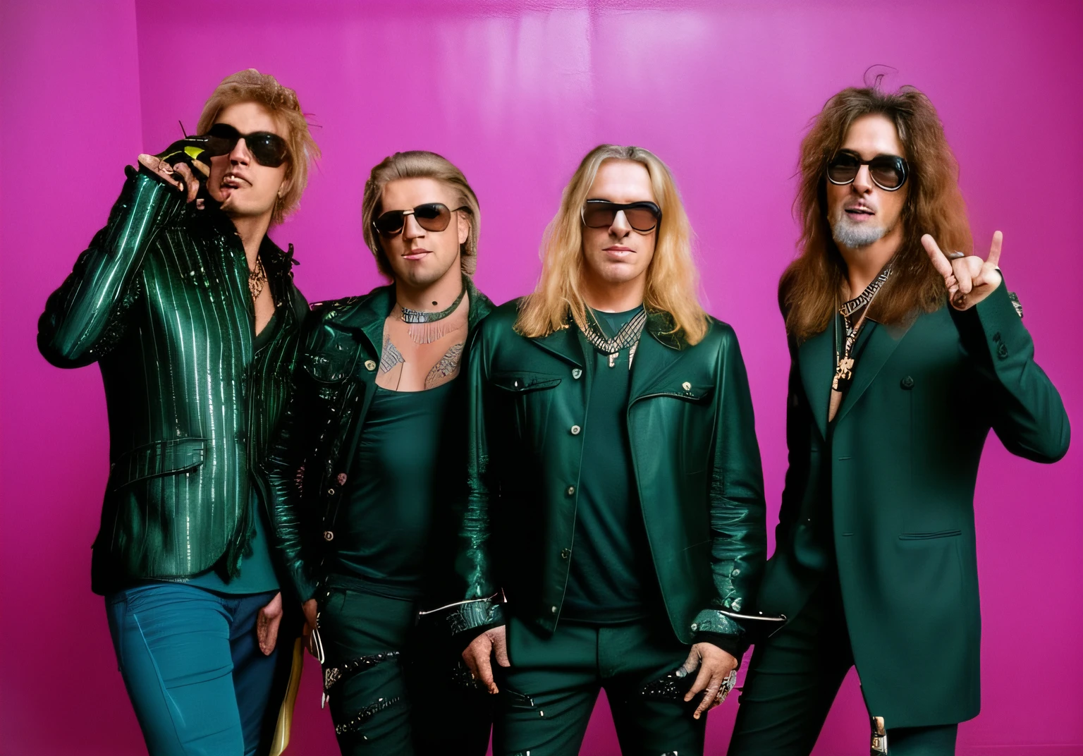 imagem arafed de um grupo de homens em preto e branco, roqueiros glam bebendo vinho, foto de imprensa, Foto promocional da banda de rock pesado, tiro de imprensa, foto promocional, estrela do rock, scorpions, rectangle, Borda a Borda, foto promocional, foto de alta qualidade, cabelos glam metal, beijar, photo shoot, paradise city, new wave of british heavy metal, finalmente