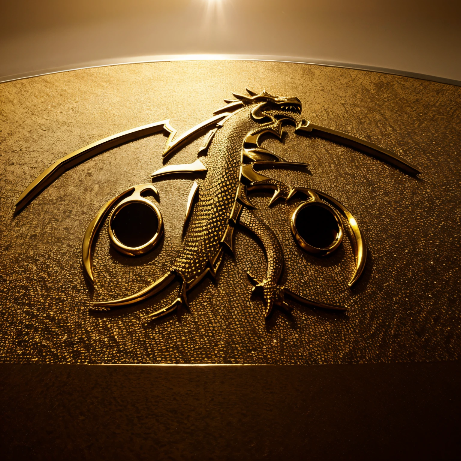 Logo design with dragon on the name Trippy gaming store all in gold colour it like be realistic