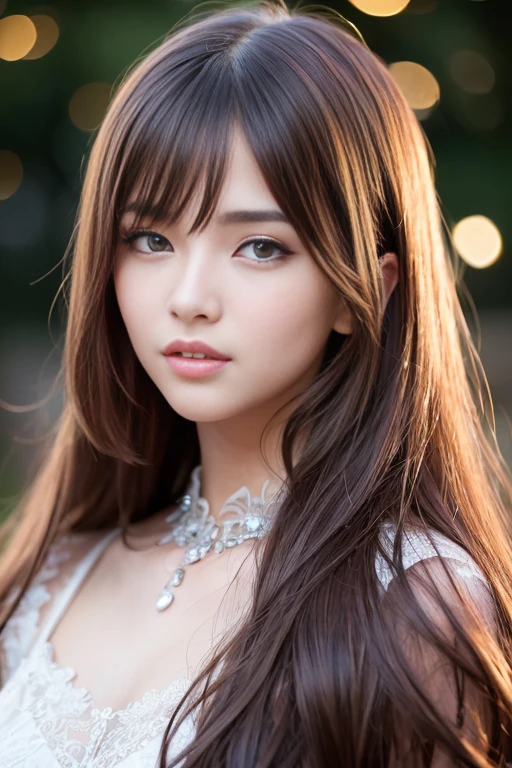 (Best Quality, 8k, 32k, Masterpiece, UHD: 1.3), Attractive Japan Woman Pictures, One Girl, (Big: 1.2), Erotic Underwear Styles, Floral Lace, Super Cute, Nice Perfect Face from Upper Body to Thighs, Soft Skin, Gorgeous Wavy Long Brown Hair, 8
K resolution, ultra-realistic, ultra-detailed, high quality, living, large
Bile Pose Cute Pose --auto --s2