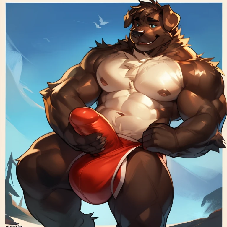 Solo, Male, lean athletic build, 💪, Giant, immensity, naughty boy, a Dog, large bulge, large natural limp genitals, By Darkgem, author:Mystikfox61, author:Flash Trap Boy, alleys, Newfoundland, Newfoundland dogs