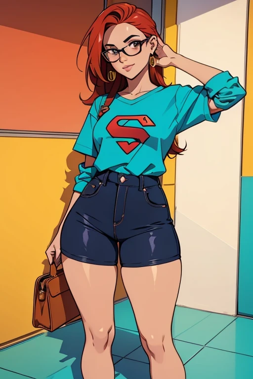 jovem com coxas lindas,usando meias pretas e maio super sexy