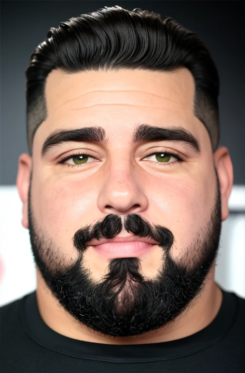 ,Rosto gordo, gordinho e barbudo, Concentrado, visual chave, intrincado, altamente detalhado, lineart preciso, Vibrando, Comprehensive cinematomatics, Griffiths Carne Bovina, Conrado Roset, (o retrato mais bonito do mundo:1.5) cena de fundo popart, Centered photography, boca Aberta Gargalhando