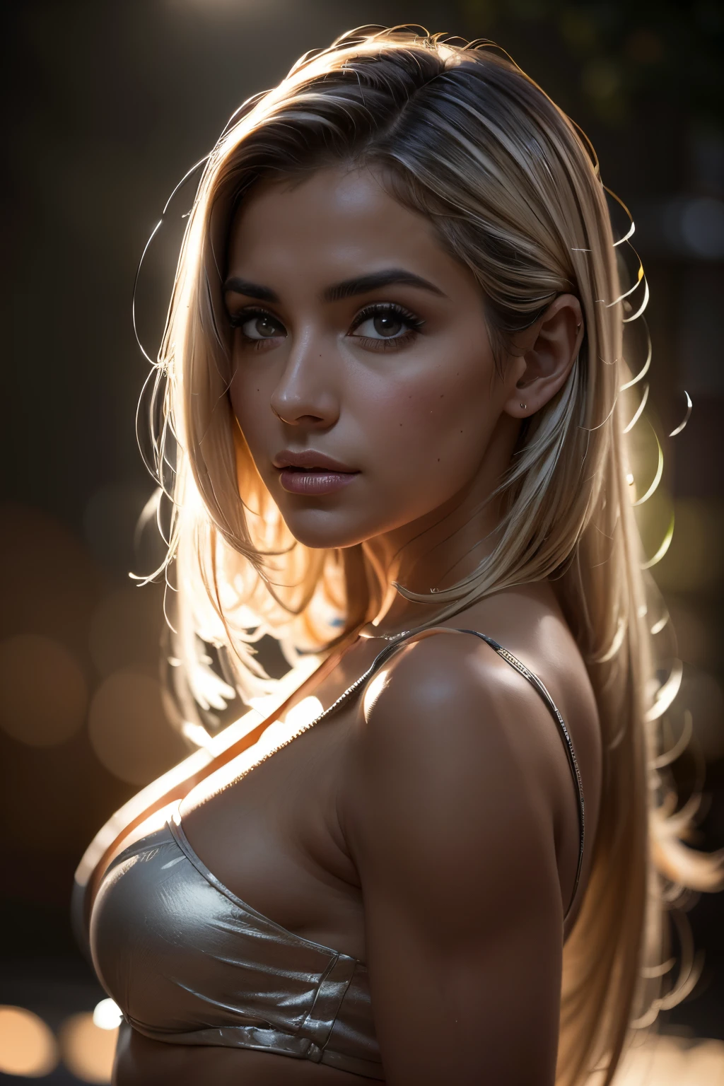 Foto de uma jovem europeia de 20 anos, .RAW, Beautiful woman, (cabelos loiros ondulados extra longos), ((retrato)), ((Rosto detalhado:1.2)), ((rosto detalhado pele detalhadamente detalhada), pale skin, , wrapped in a sheet, ambiente do quarto, sentado na cama, (cor fria), humid, humid, Reflective piece) (perfectly proportions)(fotos realistas)(best quality) (circunstanciado) fotografado em uma Canon EOS R5, Lente 50mm, F/2.8, NFFSW, (8k) (papel de parede) (Cinematic lighting) (dramatic lighting) (foco nítido) (Complicado) moda, De cima