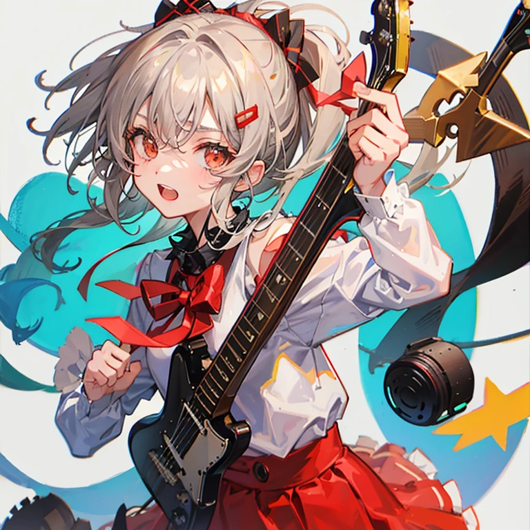 Miria，No background