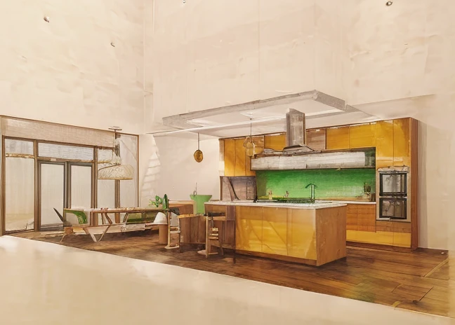 Make a high quality vray render for this image.