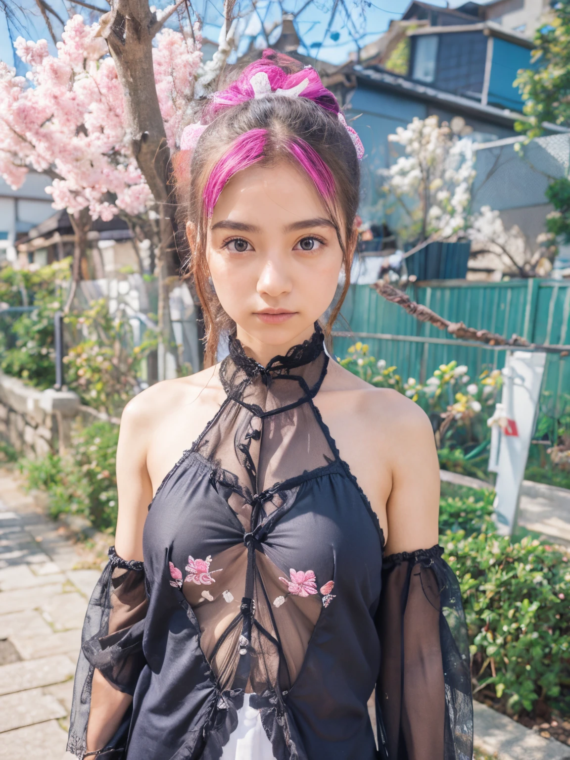 1girl, transparan clothes, realistic, ultra detail, 70mm lens.