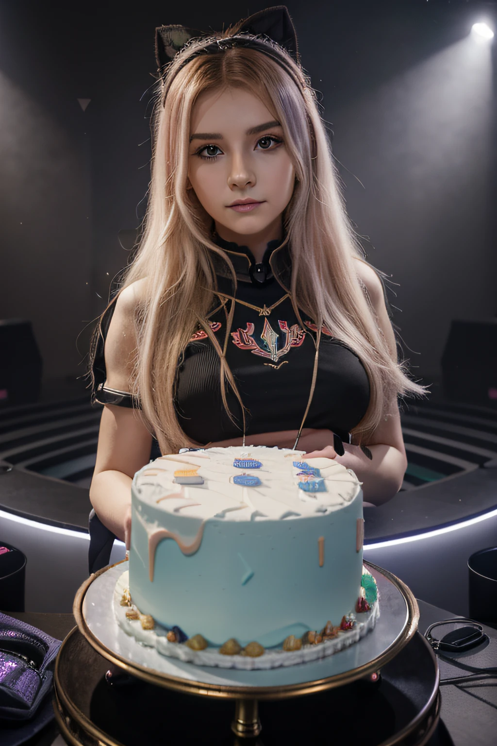 Kratka z życzeniami urodzinowymi dla chłopaka. Jego imię to Bakuś. Jest on lisem, który pije colę i ma przed sobą monitor z odpalonym streamem na platformie twitch. Jest on gwiazdą tej platformy. Streamuje on grę league of legends, gdzie gra postacią Ahri. Jego dywizja to challenger i jest proplayerem w drużynie 'Serduszko Kini', z której koszulkę ma na sobie. Na biurku, gdzie stoi komputer ma on również tort, na którym widnieją 23 świeczki.