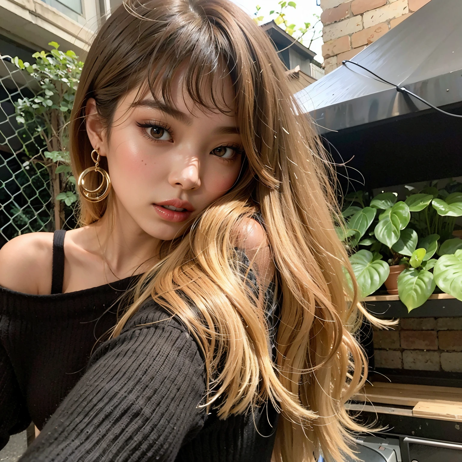 there blackpink'Jennie Kim is holding a hairbrush in her hand, cabelo comprido como franja completa, cabelos longos como franja, como franja, Anna Nikonova aka Newmilky, 🤤 retrato da , cabelos castanhos e franja, com cabelos longos e olhos penetrantes, retrato de jossi blackpink, franja longa, com cabelos longos, cabelo longo castanho como franja, Anastasia Ovchinnikova, Taran Dasha, Jennie Blackpink