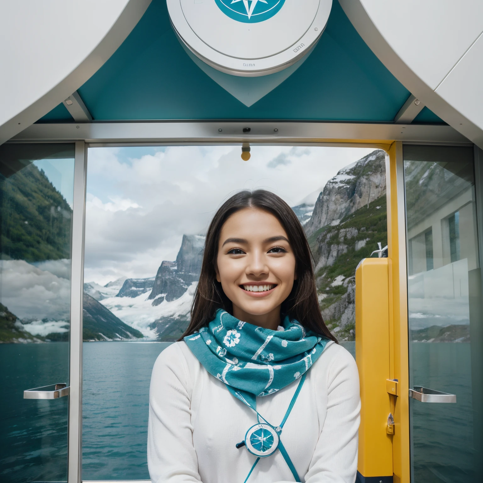Create Logo:
   - A sleek and modern compass rose intertwined with a joyful smiley face, symbolizing exploration and happiness in travel.

Color Palette:
   - Icy Blue: Representing the glaciers and cool landscapes of Nordic countries.
   - Northern Green: Evoking the lush nature and scenic beauty.
   - Sunshine Yellow: Conveying happiness and optimism in travel.

Font:
   - Clean and bold sans-serif font to reflect an executive and organized approach.

Pattern:
   - Geometric patterns inspired by Nordic designs, creating a sense of order and structure.

Transformation Principles:
   - Evolution through exploration: Emphasizing personal growth and learning through travel experiences.

Art Direction - Happiness:
   - Vibrant, high-energy visuals capturing moments of joy and discovery in travel.

Brand Stand:
   - Empowering journeys through curated travel experiences that embody curiosity, freedom, and intelligent exploration.