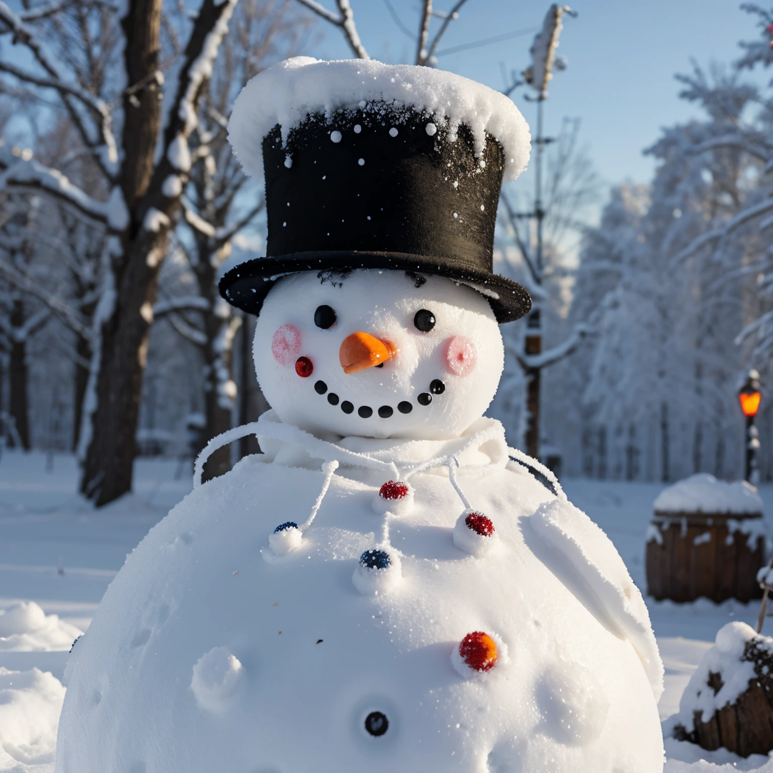 Acid snowman