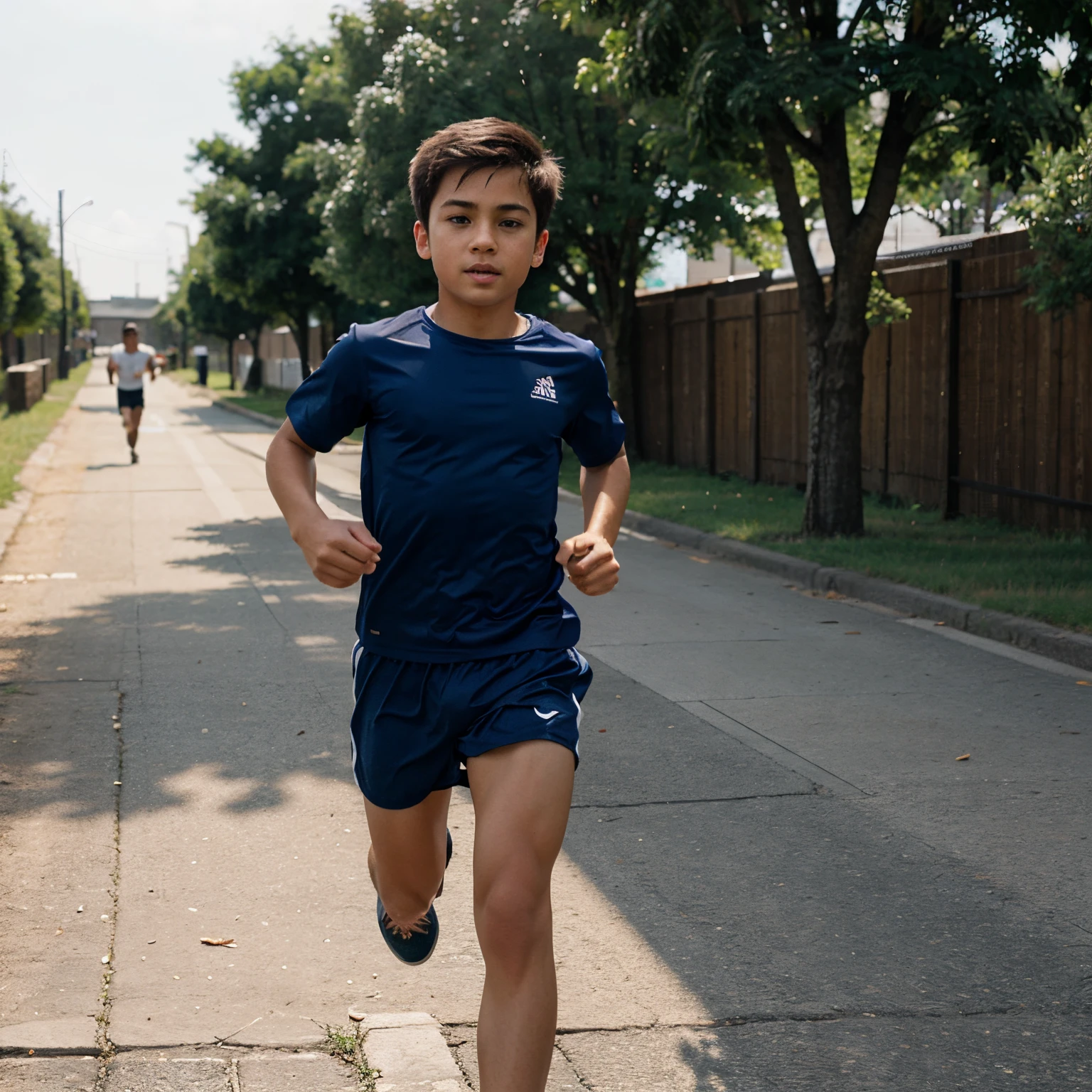 boy running