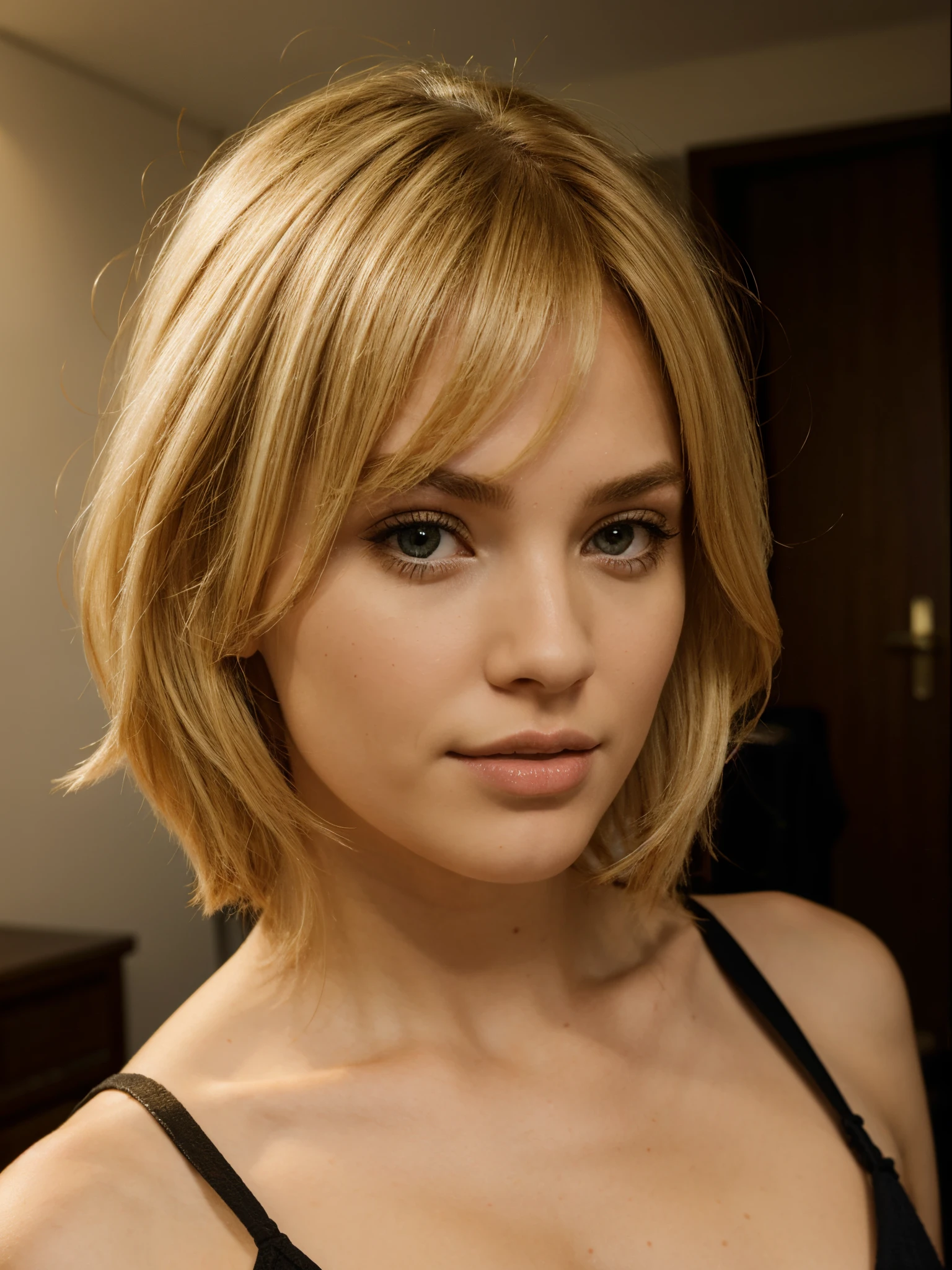 Blonde woman
