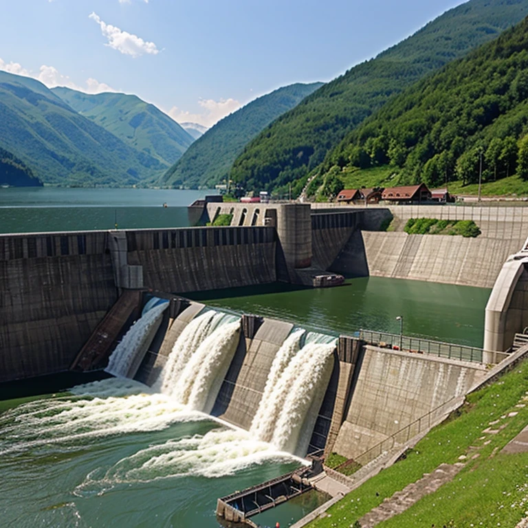 The bigest wather dam in Solina