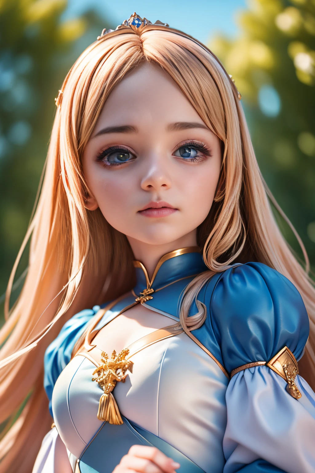 Princess, ,Cinematic, movie, Grain film, castle, (2023s)1girl in, Realistic , (8K, Raw photo, Best Quality, masutepiece:1.2), (Realistic, Photorealsitic:1.33), Best Quality, Detailed eyes are blue, Cute,Natural lighting, depth of fields, Film grain, Wrinkled skin, sharp,