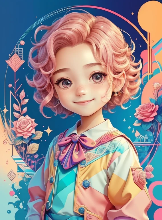 ((cute boy smiling with a beautiful train)) - Criador: Walt Disney2023) ), ,, ( Walt Disney acolchoamento ,multidimensional geometric wall PORTRAIT, arte, Chibi,
Yang08k, lindo, Colouring,Rose
Primary works, qualidade superior, melhor qualidade, Arte Oficial, Beautiful and Aesthetic,)) ), ,, Walt Disney acolchoamento ,multidimensional geometric wall PORTRAIT, arte, Chibi,
Yang08k, lindo, (Colouring, rosa), amarelo ,azul ,vermelho e branco)
Primary works, qualidade superior, melhor qualidade, Arte Oficial, Beautiful and Aesthetic,