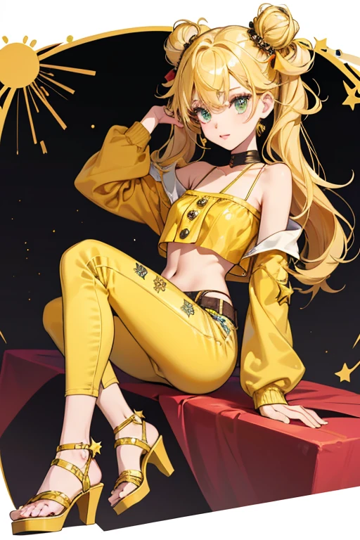 MUSTARD goddess; SPARKLE; GLITTER