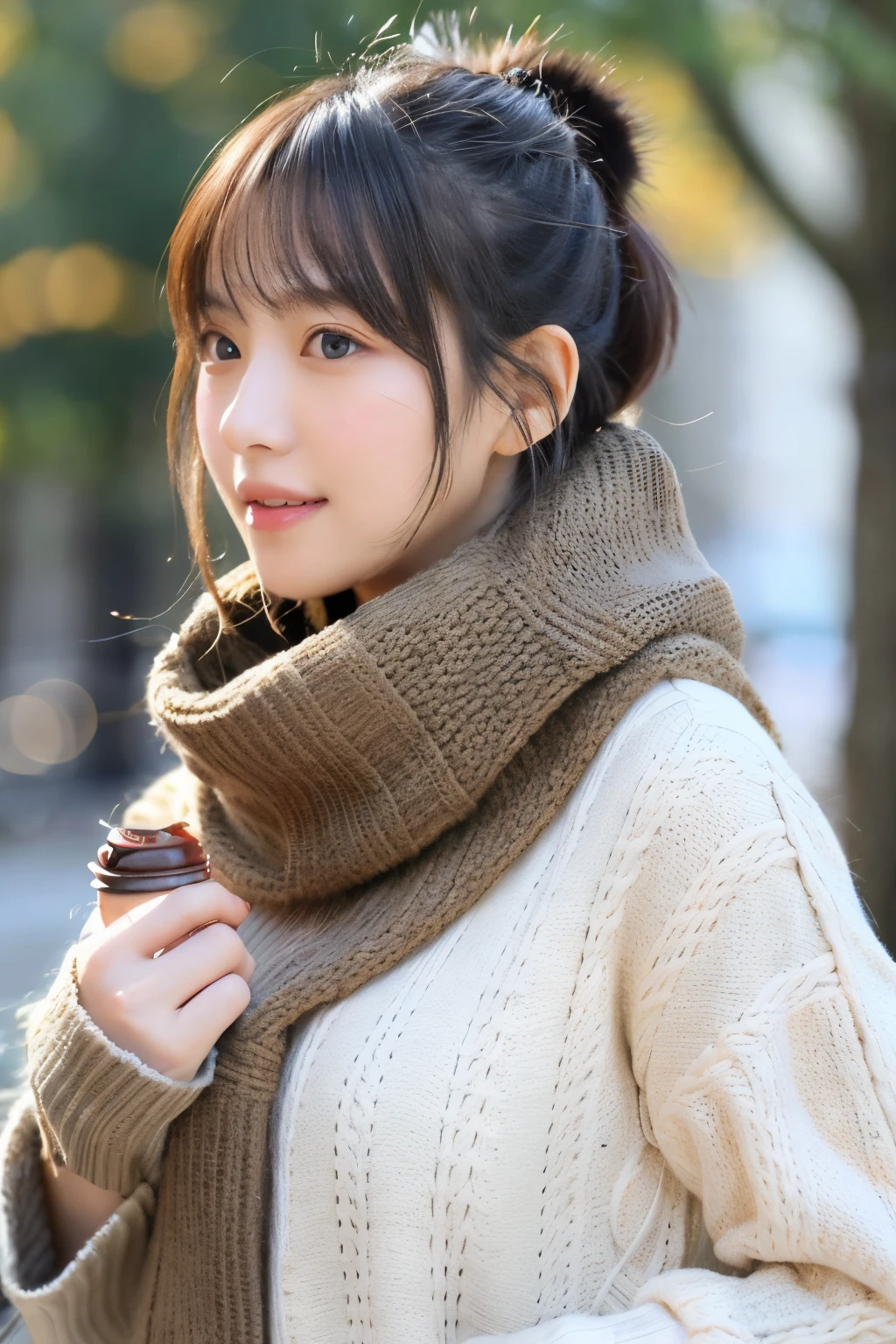 ((Best Quality)), ((masutepiece)), (Detailed), Perfect face、Winter clothes