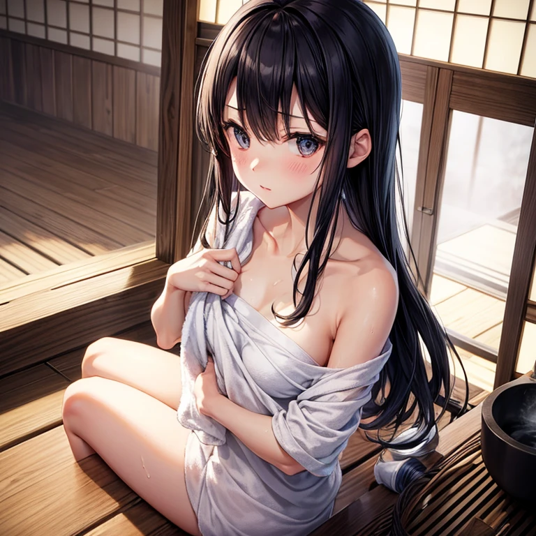 towel cloth clothes,Slender Woman,japanes,Japan bath