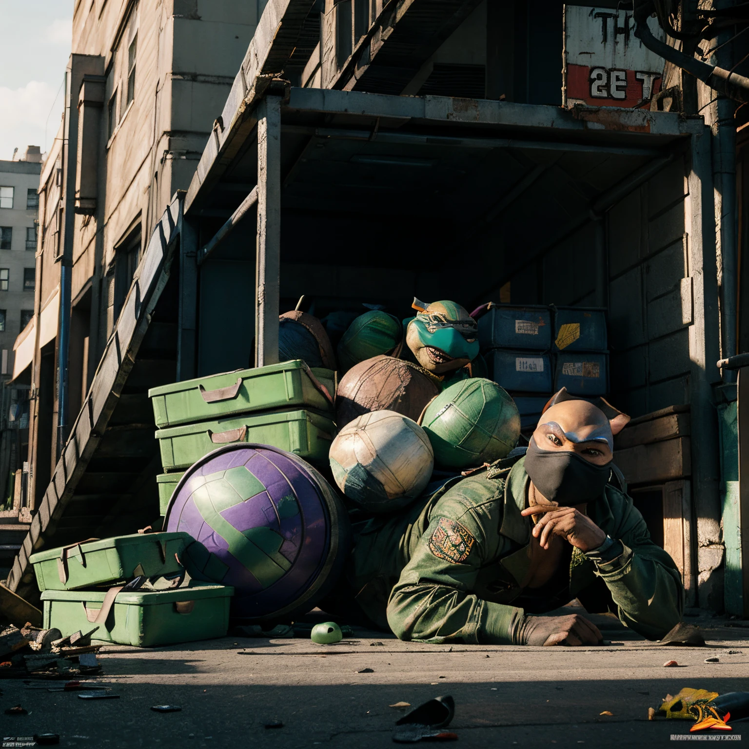 Teenage Mutant Ninja Turtles chaos