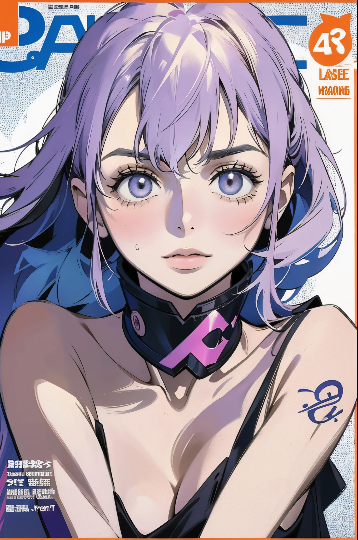 peace, Best quality at best, (MagazineCover), line art, Colorful, 1个Giant Breast Girl, 18yo Girl, Plump, (dissemination of law ), vivd colour, Volumetriclighting, The best shadow, shallowdepthoffield, (Best quality at best, stunning detailed:1.25), Brilliant and colorful paintings,