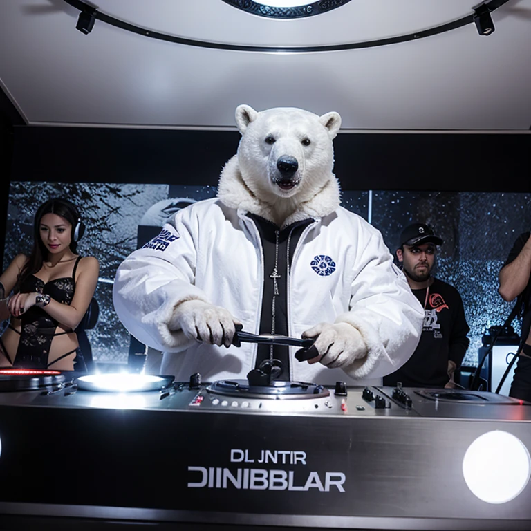 Dj polar bear